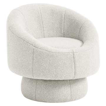 DORIS | Bistro Lounge Sessel | Teddystoff | Beige
