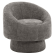 DORIS | Bistro Lounge Armchair | Fabric / Textile | Gray