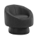 DORIS | Bistro Lounge Sessel | Leder | Schwarz