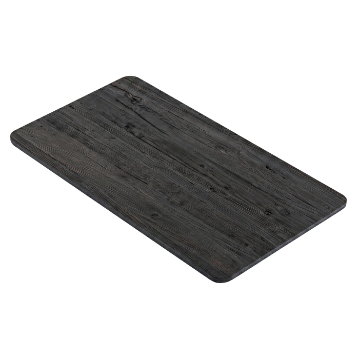 TREIBHOLZ | Gastro Massiv Tischplatte | 120 x 70 x 2,5 cm | Wenge | Rechteckig