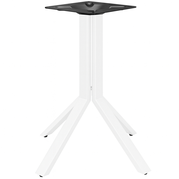 ELVAS | Bistro Tischgestell | Höhe: 72 cm | Fuß: 68 x 68 cm | Weiß