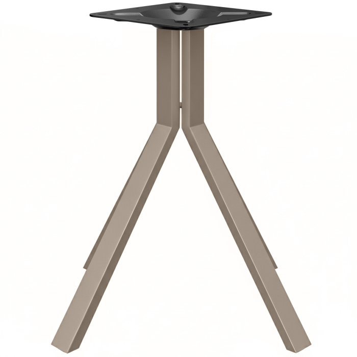 ELVAS BIG | Stolik bistro | Wysokość: 72 cm | Podstawa: 68 x 68 cm | Taupe