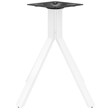 ELVAS BIG | Struttura del tavolo bistro | Altezza: 72 cm | Base: 68 x 68 cm | Bianco
