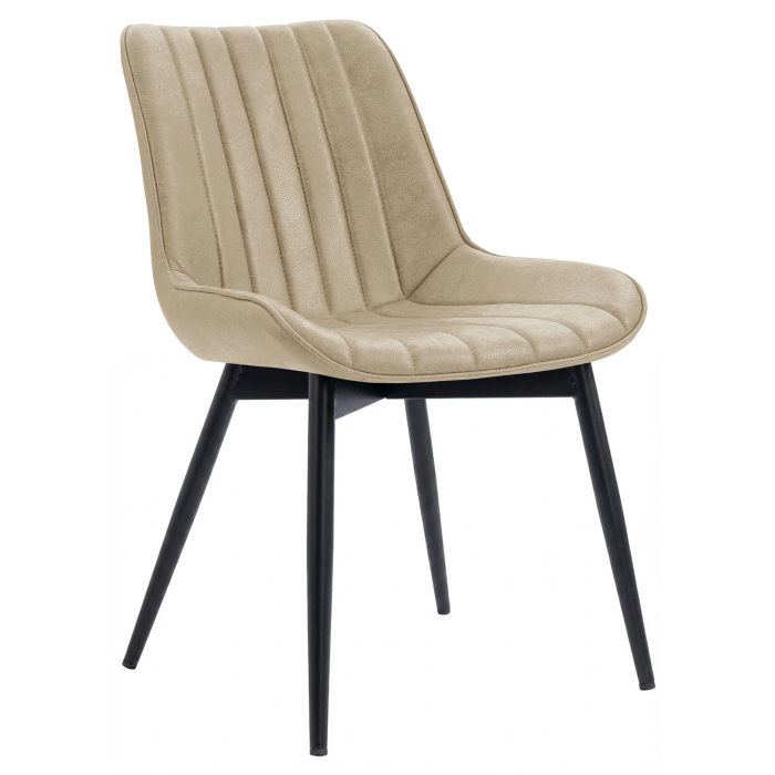 EMILY | Fauteuil d'hôtel | Cuir | Beige