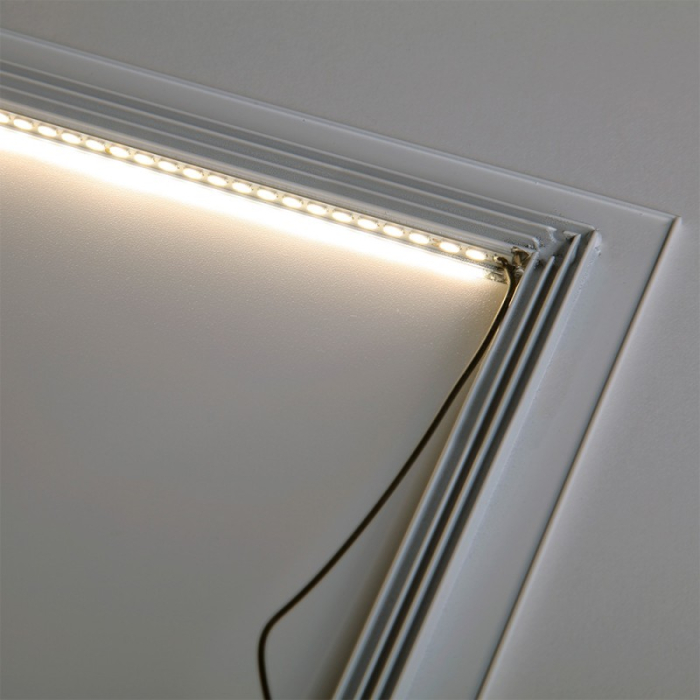 EMPIRE Led Paneel 60x60cm (Zwevend) DALI | A++ | 40W | 3000K | Warm Wit (Inclusief Transformator Dimmable) 