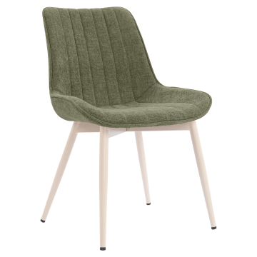 EMILY | Hotel Stuhl | Stoff/Textil | Grün