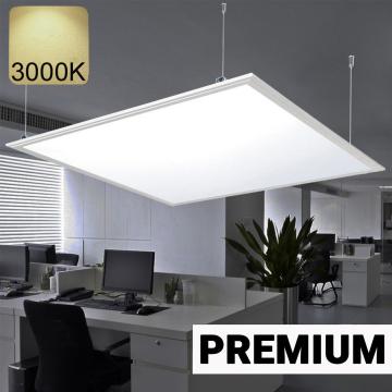 EMPIRE 1 | Hangend LED-paneel | 62x62cm | 40W / 3000K | Warm wit | Dimbare transformator