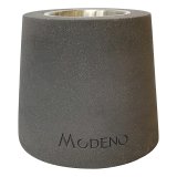 ENTTA | Ethanol Tischfeuerstelle | B:T:H 16 x 16 x 13 cm | Beton| Dunkel Grau