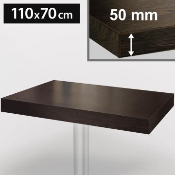 ANDORRA | Plateau de table Bistro | 110x70cm | Noyer | Bois