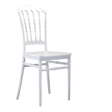 ESTELA | Wedding chair | White | Plastic | Stackable