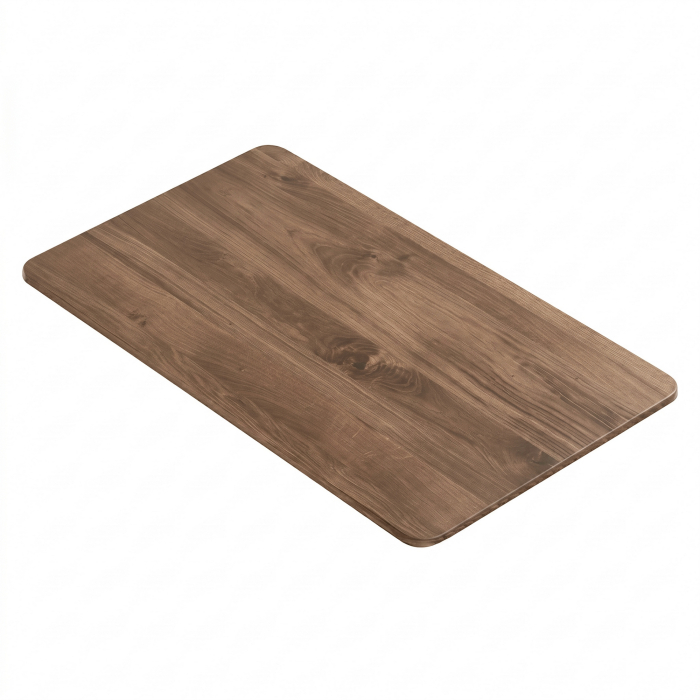 EUROPE OAK | Gastro Massiv Tischplatte | 120 x 70 x 2,5 cm | Walnuß | Rechteckig