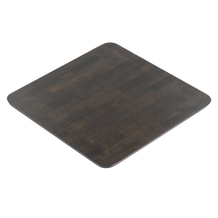 EUROPE OAK | Gastro Massiv Tischplatte | 60 x 60 x 2,5 cm | Wenge | Quadratisch | Fingerjoint