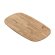 EUROPE OAK | Gastro Massiv Tischplatte | 130 x 80 x 2,5 cm | Eiche | Dänisch Oval | Fingerjoint