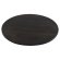 EUROPE OAK | Solid Wood Table Top for Commercial Use | Ø 70 x 2.5 cm | Black | Round