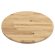 EUROPE OAK | Gastro Massiv Tischplatte | Ø 60 x 2,5 cm | Eiche | Rund | Fingerjoint