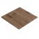 EUROPE OAK | Gastro Massiv Tischplatte | 60 x 60 x 2,5 cm | Walnuß | Quadratisch | Baumkante