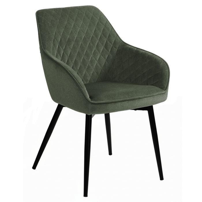 Eva | Hotel Chair | Green | Velvet