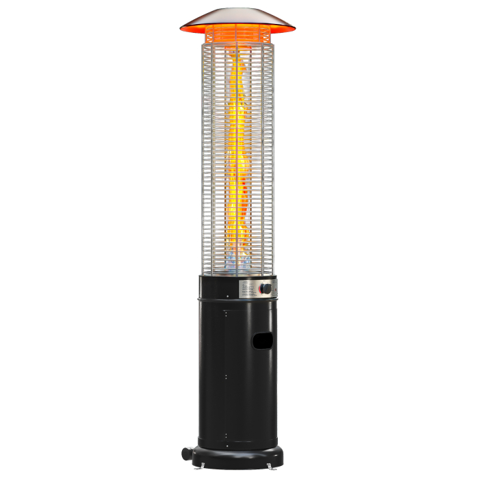 FINA | Riscaldatore a gas radiante | 1,8m | Nero | 11kW