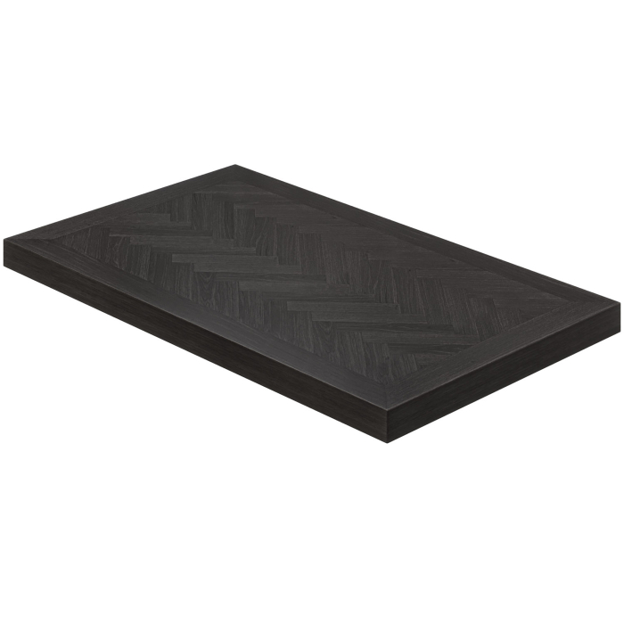 FISHBONE | Gastro Fishbone Tabletop | B:T 160 x 90 cm | 6cm | Oak | Square