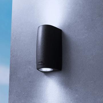 FIONA Applique murale LED d'extérieur 2x4,5W Up & Down GU10 noir