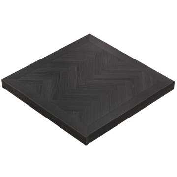 FISHBONE | Gastro Fishbone Tabletop | B:T 100 x 100 cm | 6cm | Oak | Square