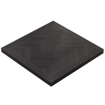 FISKEBEN | Gastro fiskebensbordplate | B:T 120 x 120 cm | 6 cm | Eik | Firkantet
