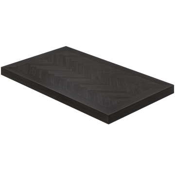 FISKEBEN | Gastro Fischgrät Bordplate | B:T 160 x 90 cm | 6cm | Eik | Kvadratisk