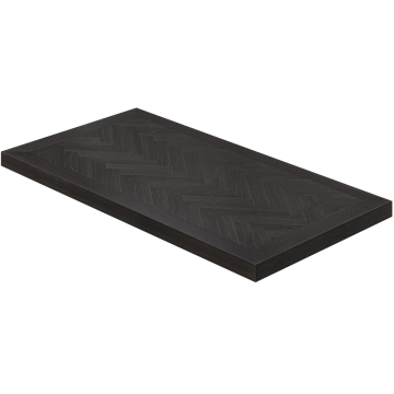 FISHBONE | Gastro Fiskeben Bordplate | B:T 230 x 110 cm | 6cm | Eik | Kvadratisk