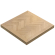 FISHBONE | Gastro Herringbone Tabletop | B:T 100 x 100 cm | 6cm | Oak | Square