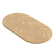 FISHBONE OVAL ROUND| Blat stołu Gastro Massiv | W: 200 x 100 cm | Dąb | Owalny