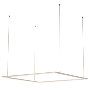 EMPIRE | Led Licht Rahmen | 62x62cm / Hänge | 40W / 4000K | Neutral Weiß | DALI Trafo Dimmbar