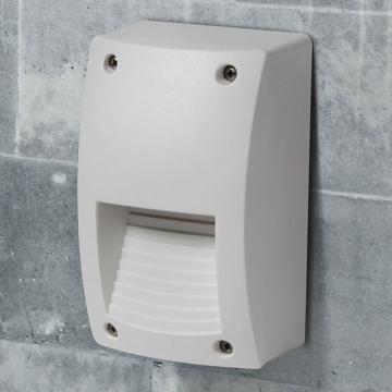 FRIDA Applique murale LED d'extérieur Gris H200xL120mm 1x3W GX53 3000K 50000h 350lm Blanc chaud IP67