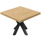 FS | Bistro Table | 120 x 120 cm | H 78 cm | Black | Frame: Black