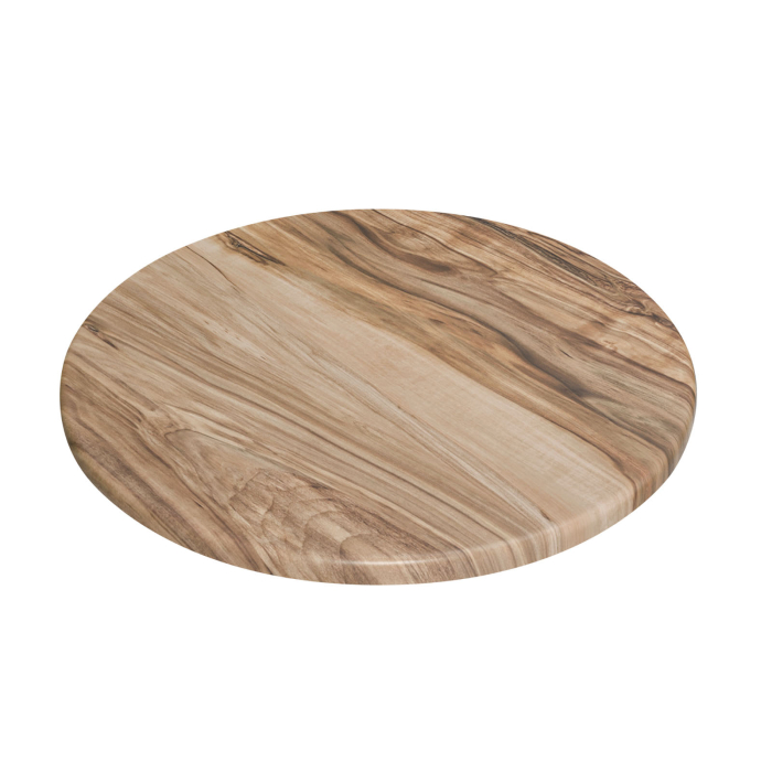 WERZA | Werzalit bordplate | Ø 70 cm | Sheesham | Rundt