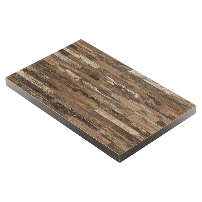 BRASIL | Gastro table top | W:D 120 x 70 cm | Vintage Old | Rectangular