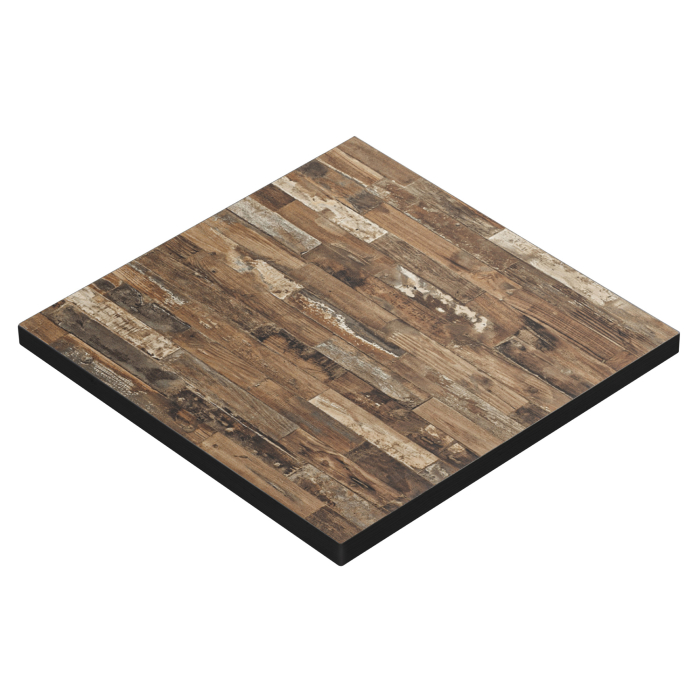 BRASIL | Gastro table top | W:D 50 x 50 cm | Vintage Old | Square