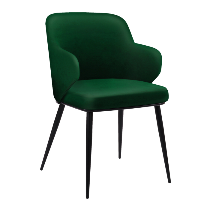 Gabriela | Hotel Chair | Velvet | Green