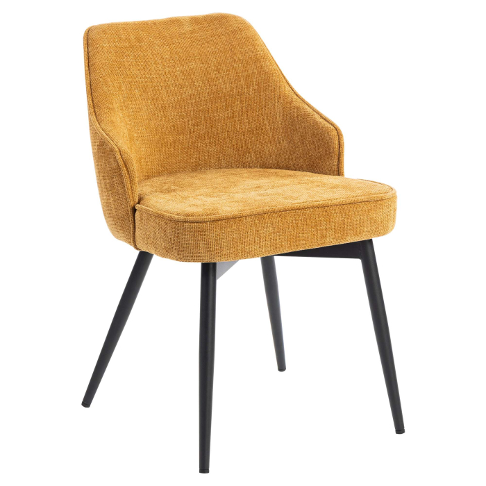 Gala | Hotel Stuhl | Honig Braun | Stoff/Textil