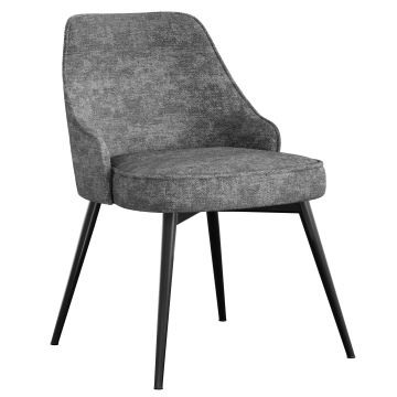 Gala | Hotelstoel | Grijs | Stof/Textiel