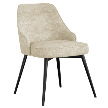 Gala | Hotel Stuhl | Taupe | Stoff/Textil