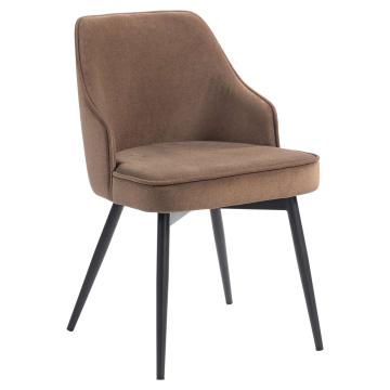Gala | Hotelstol | Brun | Velour