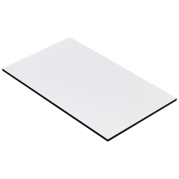 COMPACT | Plateau de table HPL | L:P 120 x 70 cm | Blanc | Rectangulaire
