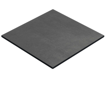 COMPACT | HPL Tafelblad | B:D 70 x 70 cm | Antraciet | Vierkant