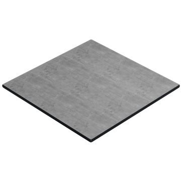 COMPACT | HPL Tafelblad | B:D 70 x 70 cm | Beton | Vierkant