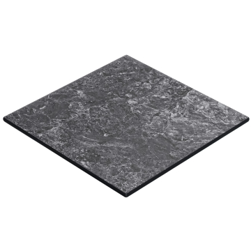 COMPACT | HPL Tafelblad | B:D 70 x 70 cm | Stenen | Vierkant