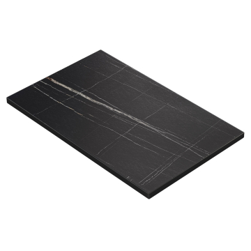 BRASIL | Piano d'appoggio gastronomico | L:P 120 x 70 cm | Marmo nero | Rettangolare