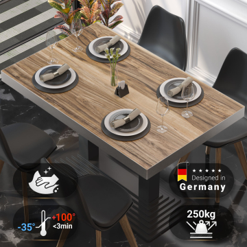BRASIL | Gastro bordplate | B:D 120 x 70 cm | Sheesham | Rektangulær