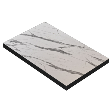 BRASIL | Piano d'appoggio gastronomico | L:P 120 x 70 cm | Marmo bianco | Rettangolare