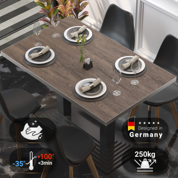 BRASIL | Gastro bordsskiva | B:D 130 x 80 cm | Ljus wenge | Rektangulär