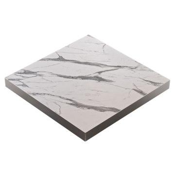 BRASIL | Piano d'appoggio gastronomico | L:P 50 x 50 cm | Marmo bianco | Quadrato